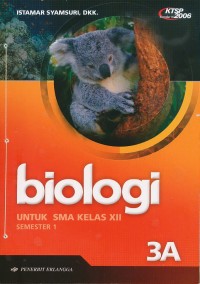 Image of Biologi Untuk SMA  Kelas XII Semester 1  KTSP 2006