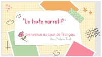 Image of Modul Bahasa Perancis Kelas XII Semester 2 Le texte narratif