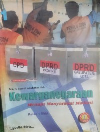 Image of Kewarganegaraan Menuju Masyarakat Madani Kelas 1 SMA