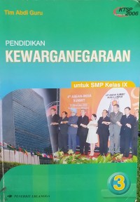Image of Pendidikan Kewarganegaraan untuk SMP Kelas IX