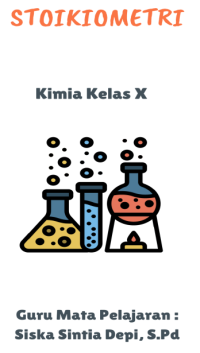 Image of Modul Kimia Kelas X Semester 2 Stoikiometri