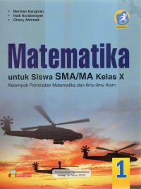 Image of Matematika untuk Siswa Kelas X