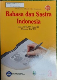 Image of Bahasa dan Sastra Indonesia untuk SMA/MA Kelas XII (Program IPA/IPS)