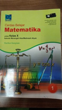 Image of Cerdas Belajar Matematika untuk Kelas X SMA/MA