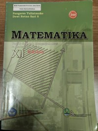 Image of Matematika Untuk SMA/MA XII Bahasa (BSE)